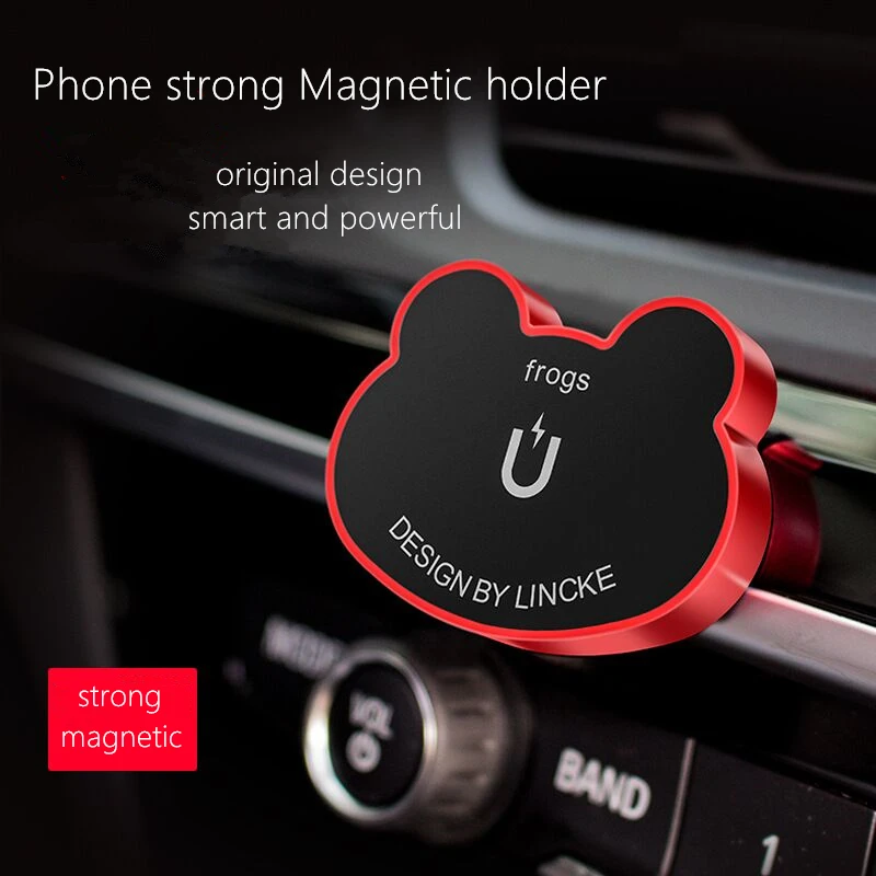 

original smart design Magnetic absorption phone car holder,Car Phone Holder Magnetic Air Vent Mount Mobile Smartphone Stand