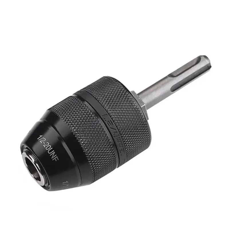 Хромированная ванадиевая сталь 2-12 мм SDS Keyless Drill Chuck Quick Change Adapter Converter для электрических сверл аппаратный инструмент