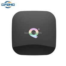 ТВ-приставка Q Plus Allwinner H6 4G 32G 64G высокой четкости 6k smart tv box Android 8,1 Wifi 2,4G медиаплеер 18,0 KODI