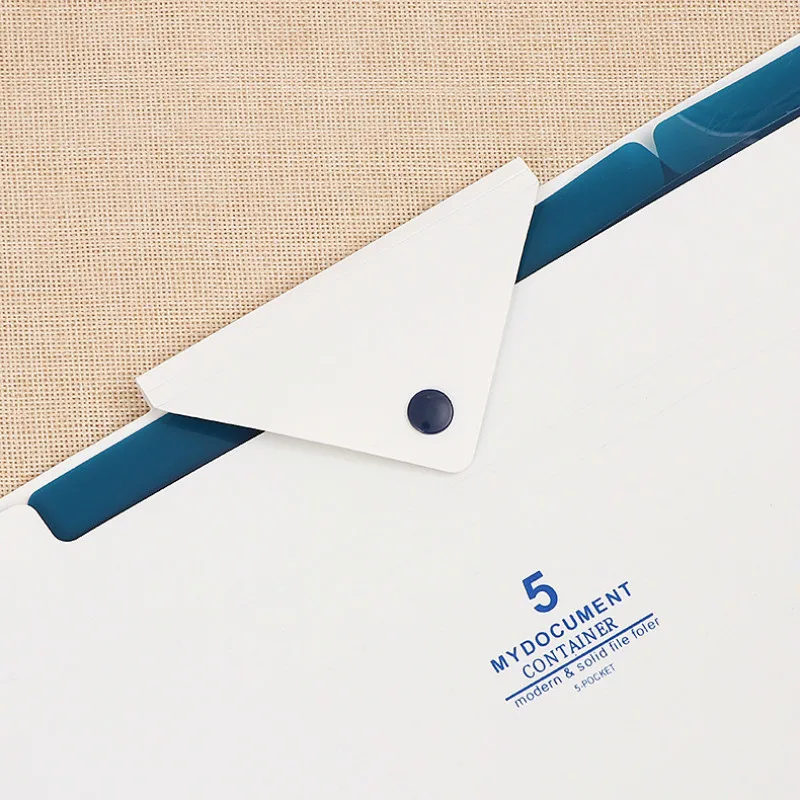 5 Слои Сумка для документов расширения пластиковый водонепроницаемый файла с карманами папка офисный Органайзер папка для документов A4 стационарный Бумага