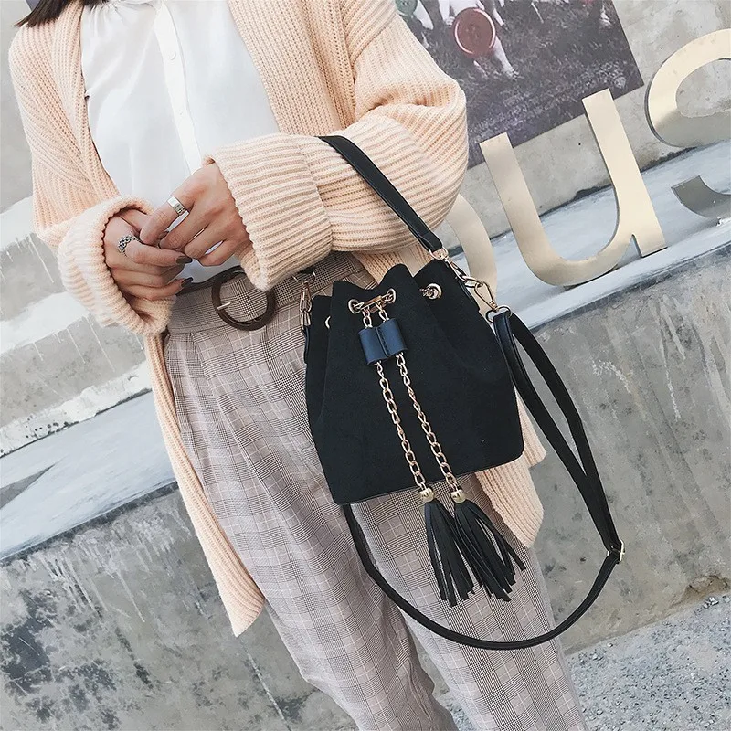 Tote Donne Flamingo Il rosso Borsa Carino Della Cuoio Sacchetto Dell'unità Stringa marrone Feminina Del Femminile Elaborazione Rosa Progettista grigio caffè Chiaro Secchio Europeo Spalla Messaggero Nero Modo colore Di chiaro Bolsa U5wwqd