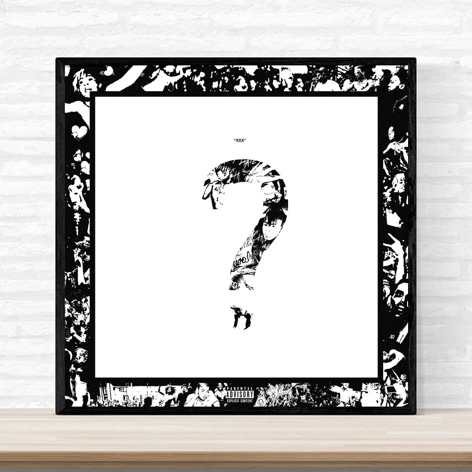 

XXXTENTACION SAD! Music Album Cover Poster Print on Canvas Wall Art Home Decor No Frame