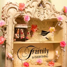 2 м 20 Led 5 см фея красный, белый цветок батарея работает декоративная светящаяся гирлянда для Рождество гирлянды год