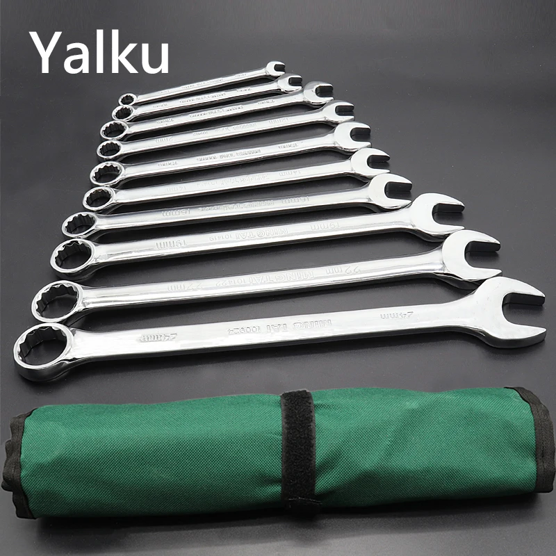 

Yalku Multitool Keys Combination Ratchet Wrench Tool Set Car Repair Tools Hand Tools Set Ratcheting Wrench Set Professional Tool