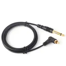 1,8 м сверхмощный мягкий шнур для татуировочной машинки тату крючок линия пластиковая Татуировка провод кабель для татуировки машина источник питания аксессуар