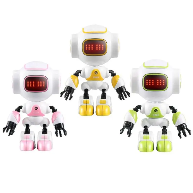 JJRC R9 Smart Robot Toy Touch Sensing Smart Robot Voice Sound LED Eyes DIY Body Gesture Model Toys for Children Christmas Gift JJRC R9 Smart Robot Toy Touch Sensing Smart Robot Voice Sound LED Eyes DIY Body Gesture Model Toys for Children Christmas Gift