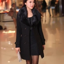 Женское осеннее пальто с мехом, зимние женские пальто, зимняя куртка размера плюс 5XL 4Xl