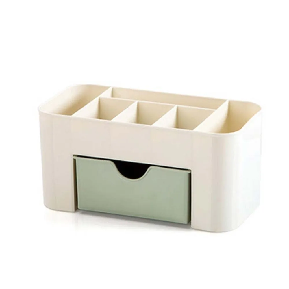 Drawer Cosmetics Storage Box Makeup Brush Arrangement Box Desktop Jewelry Skin Care Products Mesh Division Dressing Box Drawer Cosmetics Storage Box Makeup Brush Arrangement Box Desktop Jewelry Skin Care Products Mesh Division Dressing Box