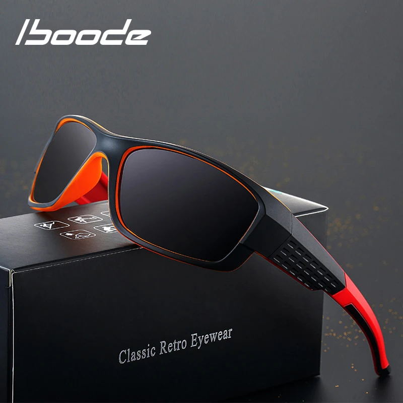 

iboode Polarized Sunglasses Men Driving Sun Glasses Night Vision Drivers Goggles Night-Vision Glasses UV Protection Shades Male
