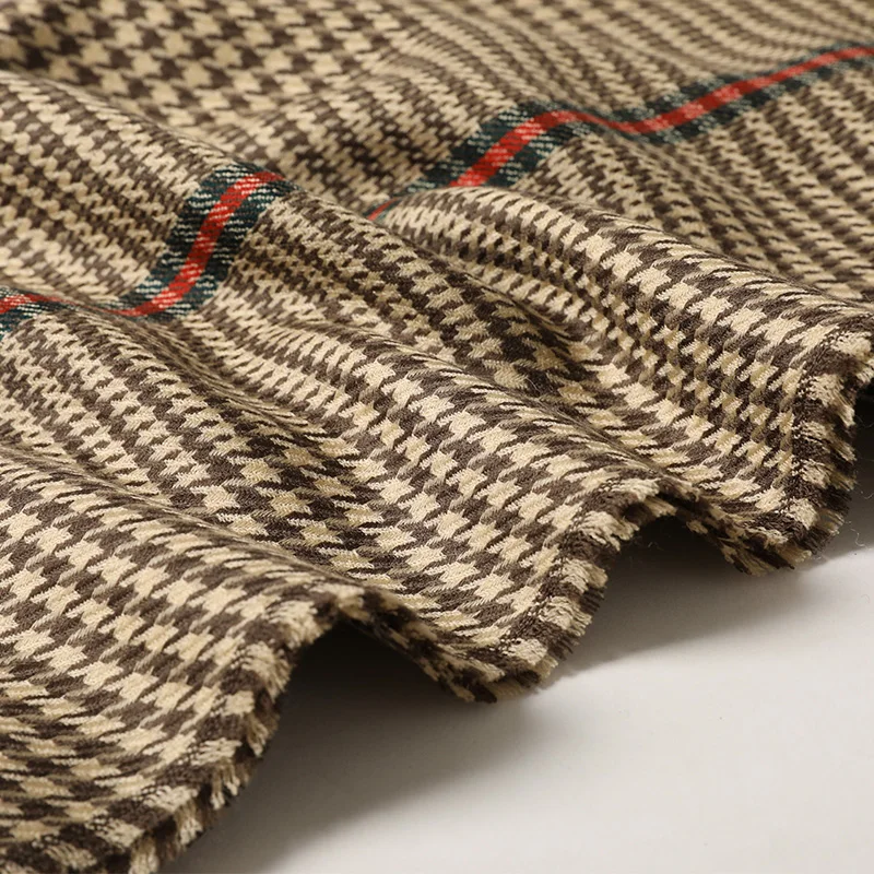 

2018 Hot Selling Winter Warm Women Men Scarf Striped Houndstooth Wool Shawl