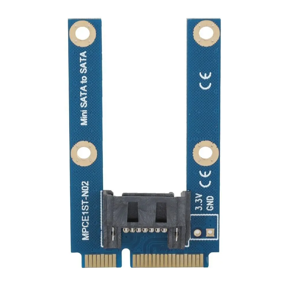 Msata Ssd To Sata Hard Disk Drive Adapter Card Board Support Full And Half Height | Компьютеры и офис