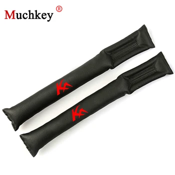 

For Ford KA Car Seat Gap Pad 2pcs PU leather Fillers Holster Spacer Filler Padding Protective Case Auto Cleaner
