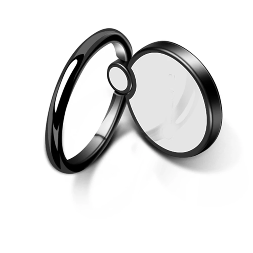 

Phone Ring Holder Finger Kickstand 360 degree Rotation Metal Ring Grip for Magnetic Car Mount Compatible with All Smartphone