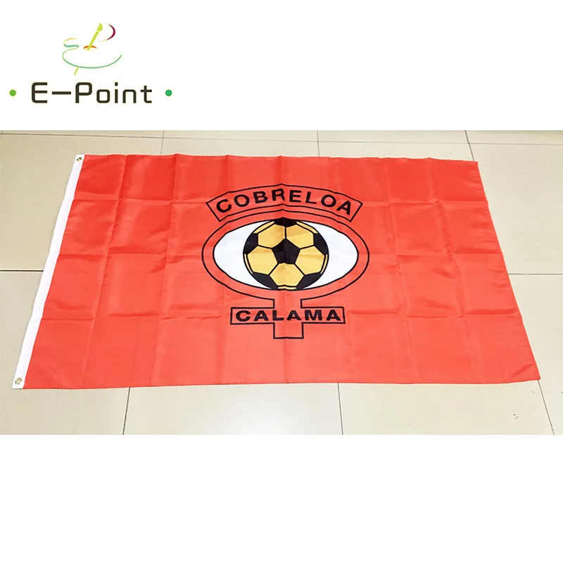 

Chile Club de Deportes Cobreloa 3ft*5ft (90*150cm) Size Christmas Decorations for Home Flag Banner Type A Gifts