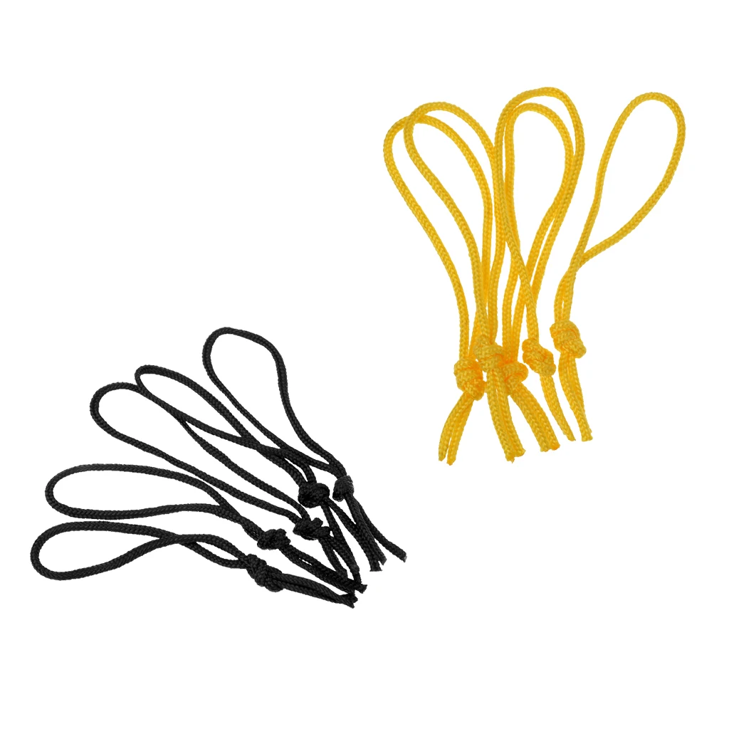 Universal 5 Piece Surfing Polyester Leash Strings for SUP Surf Surfboard Bodyboard Longboard Leash Tie Replacement DIY Craft