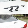 Mini Spoiler universel en Fiber de carbone, aspect petit aileron caractéristique, décoration de queue de voiture ► Photo 2/4