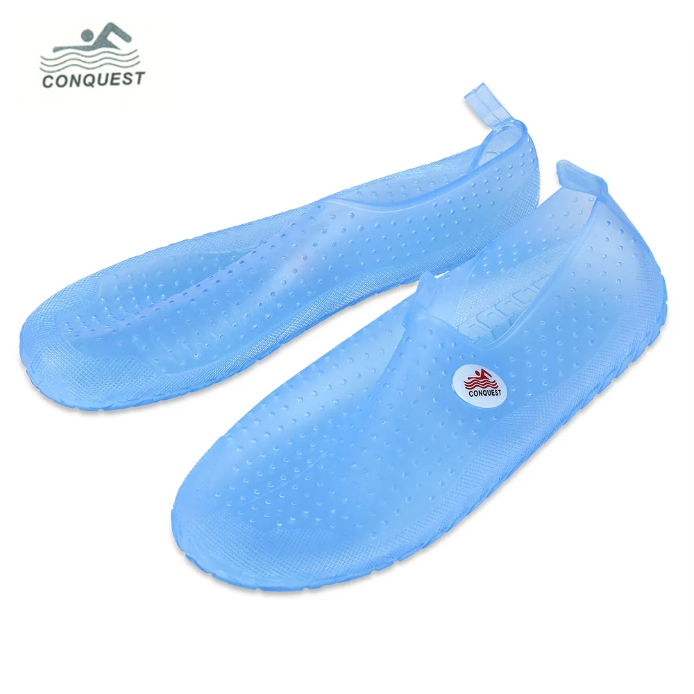 

Conquest Paired Outdoor Traveling Beach Swimming Diving Shoes PVC Breathable Elastic Swimming Shoes