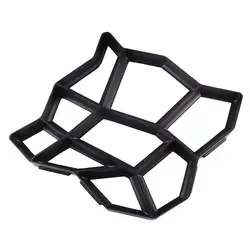 Сад тротуарная пресс-форма сад Прогулка тротуара бетонные формы DIY вручную мощения цемента кирпич дорога бетонные формы Pathmate M