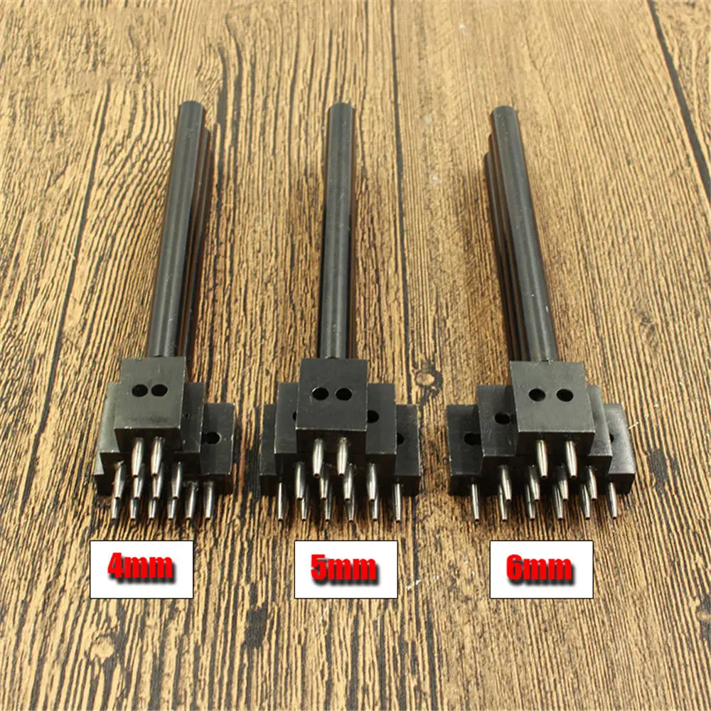 DIY Leather Hole Punches DIY Hand Perforated Round Stitching Punch