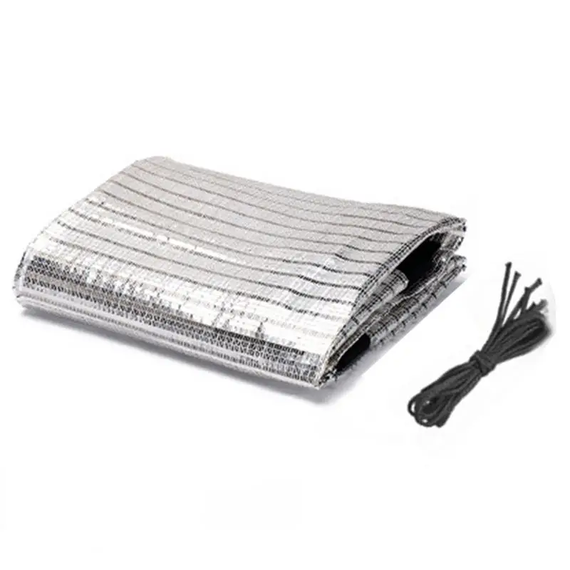 

Reflective Aluminum Foil Insulation Shading Net Durable Gardening Cooling Sunscreen Sunshade Net Mesh Tarp For Plant Cover