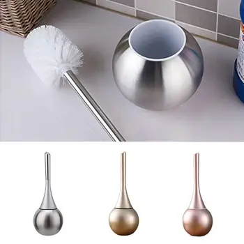 

Toilet Brush Set Innovative Bathroom Washroom Brush 304 Stainless Steel Base + ABS Plastic Handle Toilet Cleaning Brush Tool
