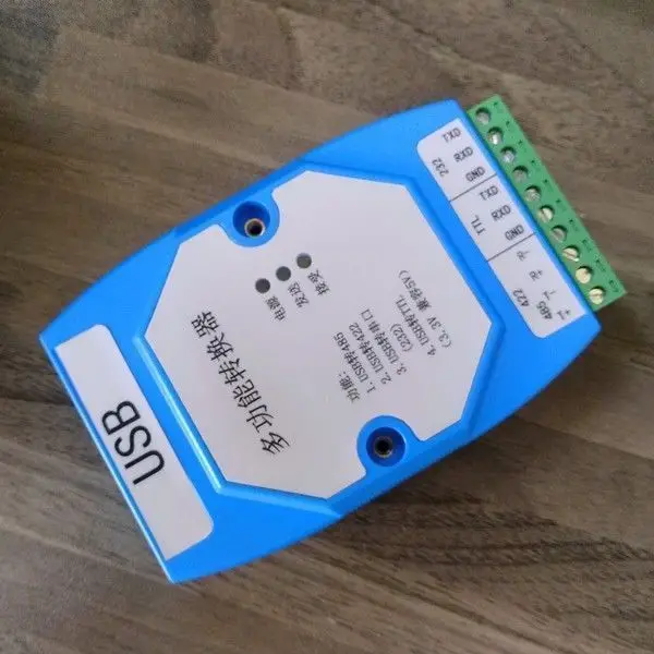  Adaptador convertidor DYKB USB a RS422/RS485/serial RS232/TTL (5 V/33 V) aislamiento óptico FT232/U