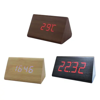 

Led Digital Clock Digital Alarm Clock USB/Battery Electronic LED Display Desk Alarm Clock Table Home Decor 120*80*70mm