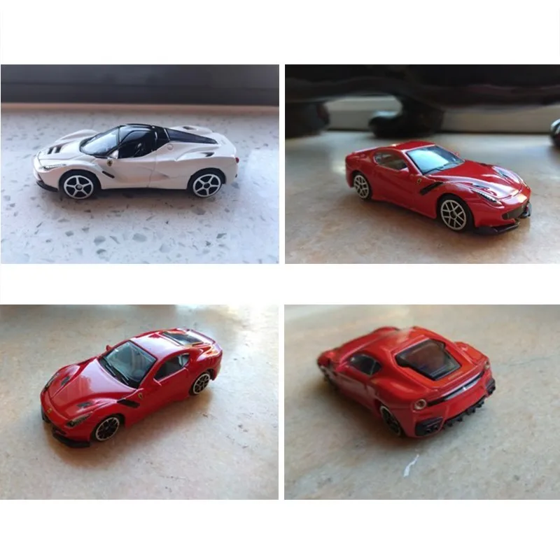 Подлинная суперспортивная модель автомобиля из сплава 1:64 игрушки серии красные