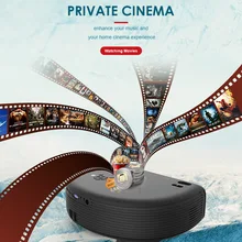 Full HD светодиодный проектор 1080P Поддержка 50000 часов лампы срок службы 3200 люмен с ТВ/2* HD/2* USB/VGA/AV/разъем для наушников