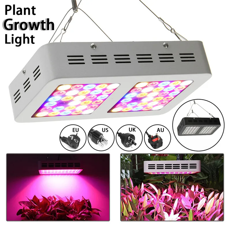 

Smuxi 60 LED Grow Light 300W Full Spectrum For Indoor Greenhouse Growth Tent Plants Grow LED Light 110V-240V