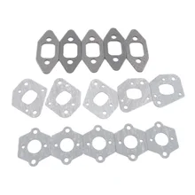5Sets Chainsaw Manifold Intake Pipe Carburetor Muffler Gasket Kit fit P350 Partner 350 351 352 370 371 390 420 Tool Spare Parts 5Sets Chainsaw Manifold Intake Pipe Carburetor Muffler Gasket Kit fit P350 Partner 350 351 352 370 371 390 420 Tool Spare Parts