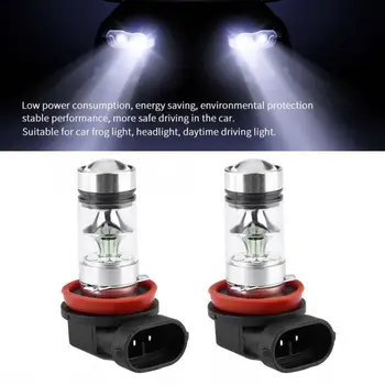 

h4 led 2x H8 H11 8000K Ice Blue 100W LED Headlight Bulbs Kit Fog Car Driving Light car light Car Accessories Lights