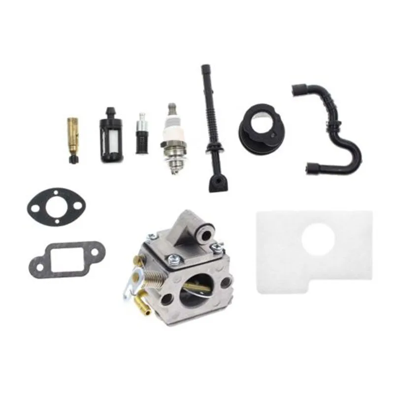 

Carburetor Kit For Stihl MS170 MS180 017 018 Chainsaw Carb Air Filter&Spark Plug