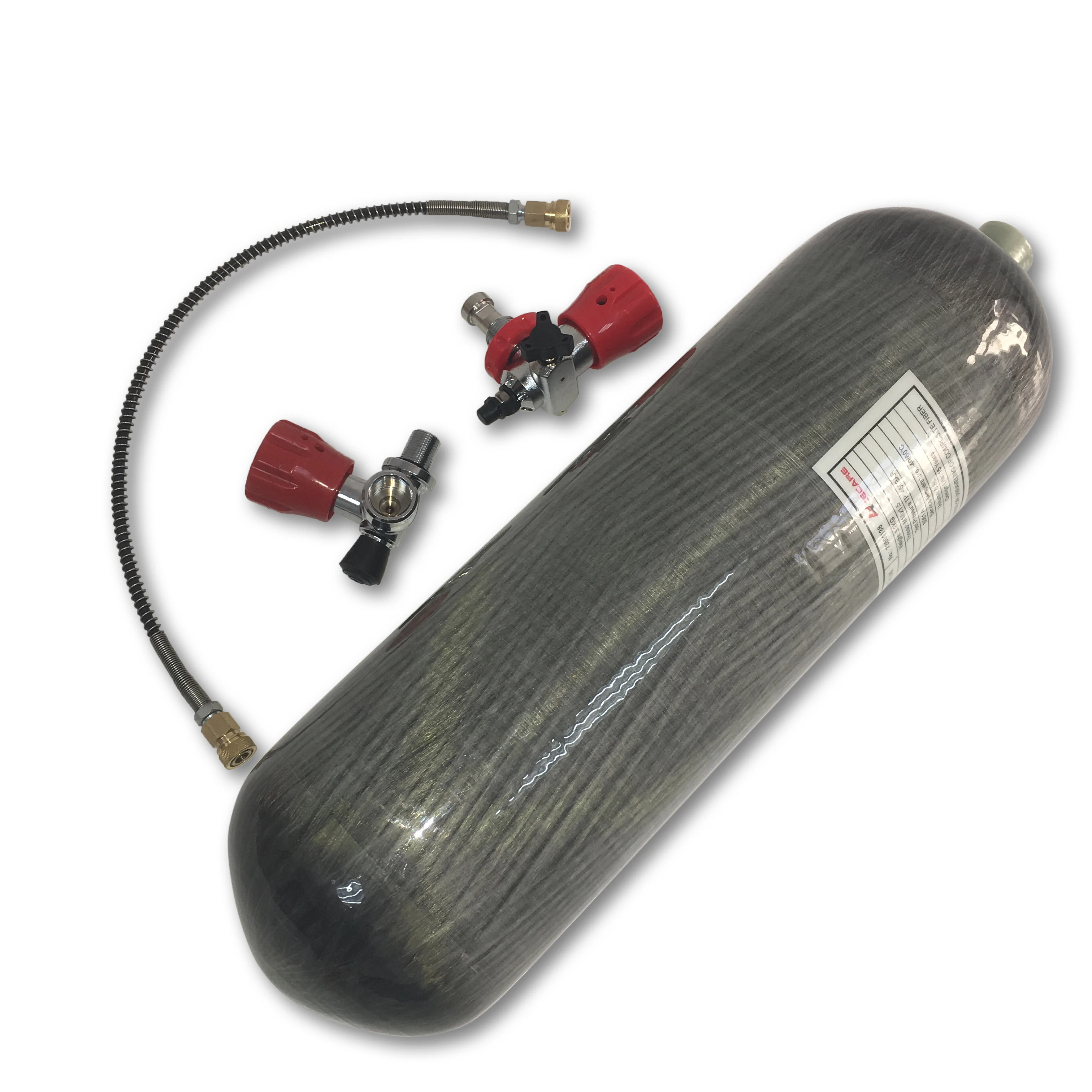 AC168101Acecare Подводное охотничье оружие 6.8L оборудование для дайвинга ВВС Pcp бутылка страйкбол Охотничья винтовка сжатый Воздушный бак