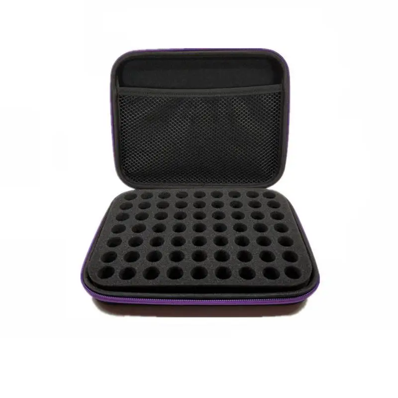 63 مقصورة الروائح زيت طبيعي حقيبة التخزين إيفا المحمولة 1 مللي-3 مللي الأسطوانة زيت طبيعي زجاجة المنظم