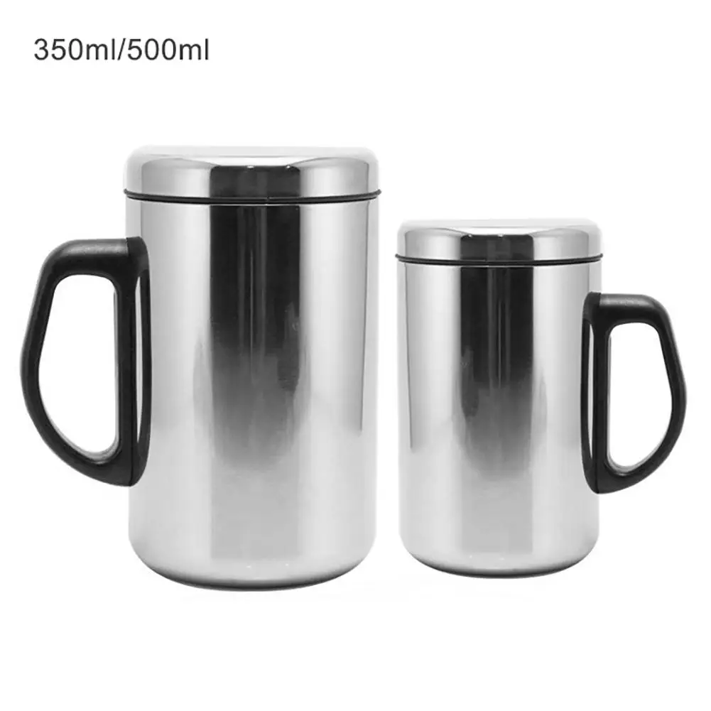 

350/500ml Stainless Steel Double Wall Insulation Cup Water Beer Coffee Mug Gift