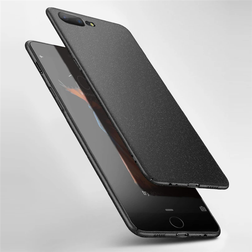 

Silicone Soft TPU Sandstone Slim Matte Back Case Cover For OnePlus 6T 5T 5 3T 3 Lightweight Phone Cases For OnePlus 6 DYee