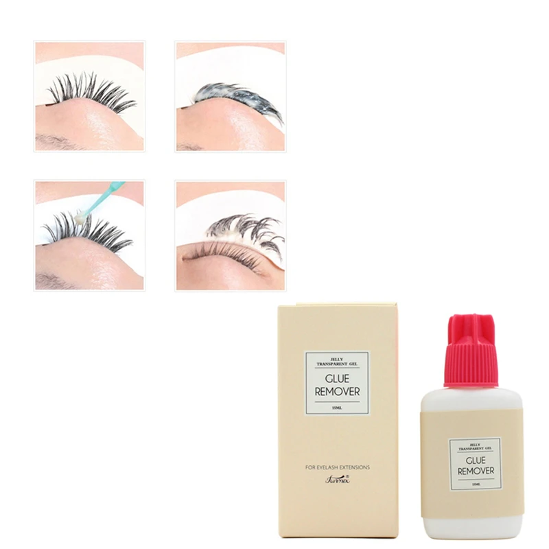 

Funmix 15g Professional Eyelash Glue Remover Adhesive Debonder Gel Type For False Eyelashes Extension Makeup Removers Tool TSLM1