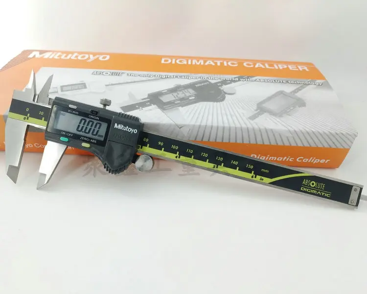 

mitutoyo Digital caliper 0-150 mm 500-196-20, metrik konversi presisi 0.01