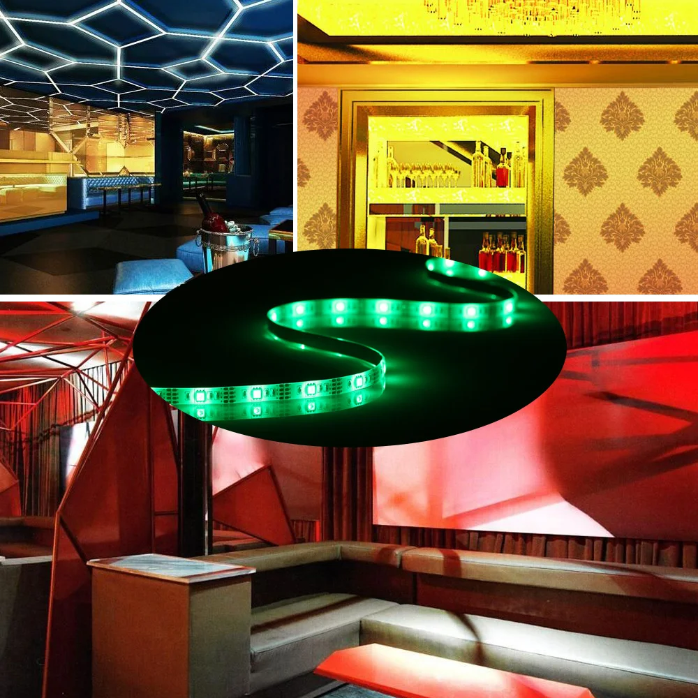 

New Arrival Battery Powered LED Light Band 17-Keys Remote Controlled Color Changing RGB LED Light Band 0.5m 1 m 1.5 m 2 m