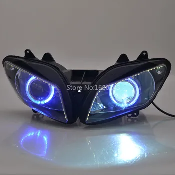 

Blue Eyes Front Replacement Headlight Lamp Assembly Daytime running lightFits For Yamaha YZF R1 2002-2003 Long Service Life