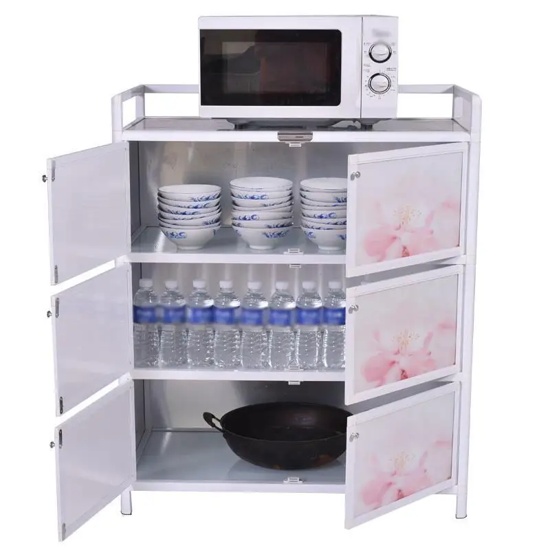 Moveis سالا دي جانتار Capbords الشاي Mobiliario أثاث المطبخ الألومنيوم سبائك Mueble Cocina موبل بوفيه مجلس الوزراء دولاب