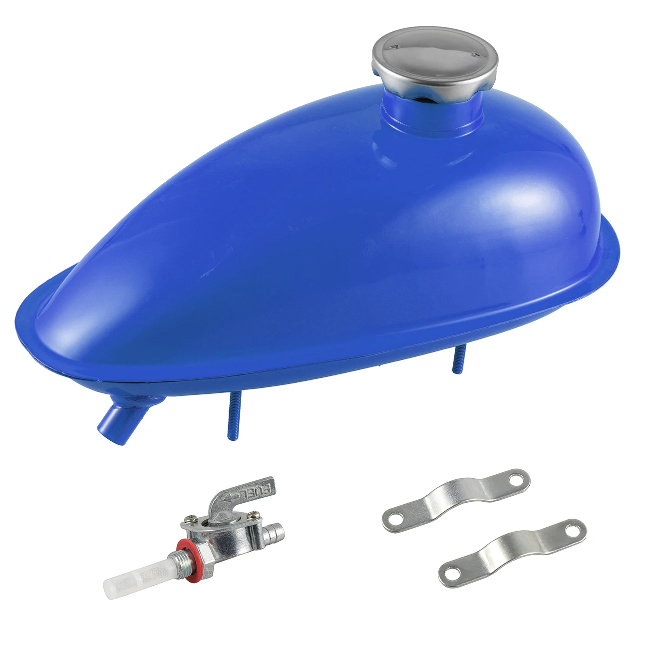 2L Fuel Gas Tank 80cc Engine Motorized Bicycle Car Spraying Process Colors H/P PartsFuel Tank