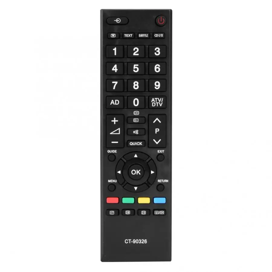 remote control CT-90326 Multi-functional TV Replacement Remote Control for Toshiba Controller for CT-90380, CT-90336, CT-90351