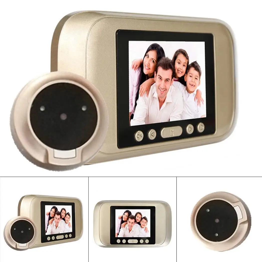 

HD Smart Home 3.5 Inch Visual JPG/AVI 90Degree Monitoring Maximum Support 32G Electronic Doorbell User Manual