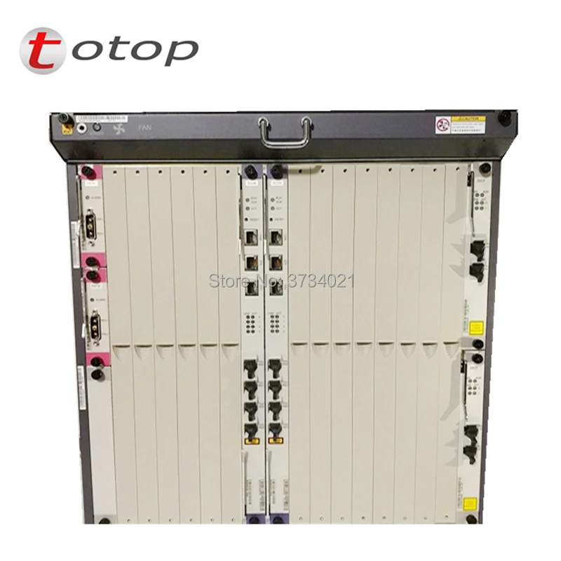 

Huawei ma5680t GPON olt 1G with Chassis + SCUN*2 + GICF*2 + PRTE*2 + GPBD*2, 8 Ports MA5680T OLT Terminal de linea optica