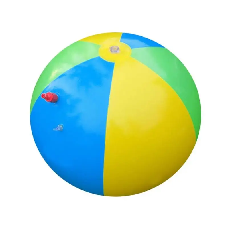 

75cm Inflatable Spray Water Ball Kids Summer Outdoor Swimming Beach Pool Play Toys The Lawn Balls Playing Smash Sprinkler Toys