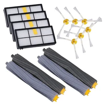 

Replacement Parts for iRobot Roomba 800/900 Series Vacuum Cleaning Robots Accessories include 4 Filter 6 Side Brush 4 Tangle-F