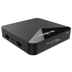 Magicsee N5 Android 7,1 2,4G + 5G Wi-Fi Tv Box Amlogic S905X 4 ядра 2G + 16G Smart Tv Box с Hd 4 K Декодер каналов кабельного телевидения (ЕС Plug)