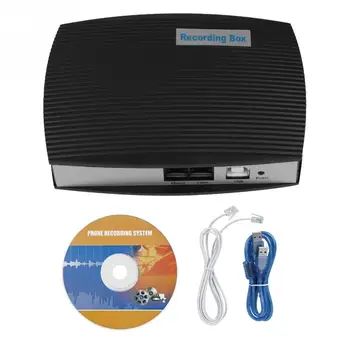 

Calling Monitor 1-Channel Real-time Monitoring Telephone Recording Box Landline Monitor Dictaphones Telephone Recording System